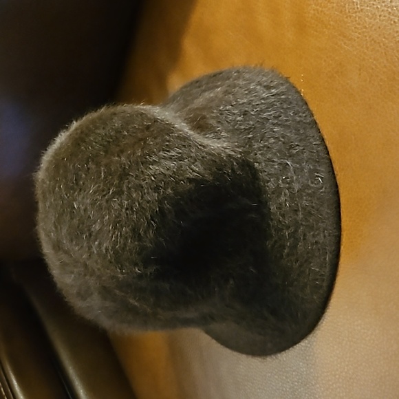 Vintage French Brown Rabbit Fur Bucket Hat - Picture 4 of 9